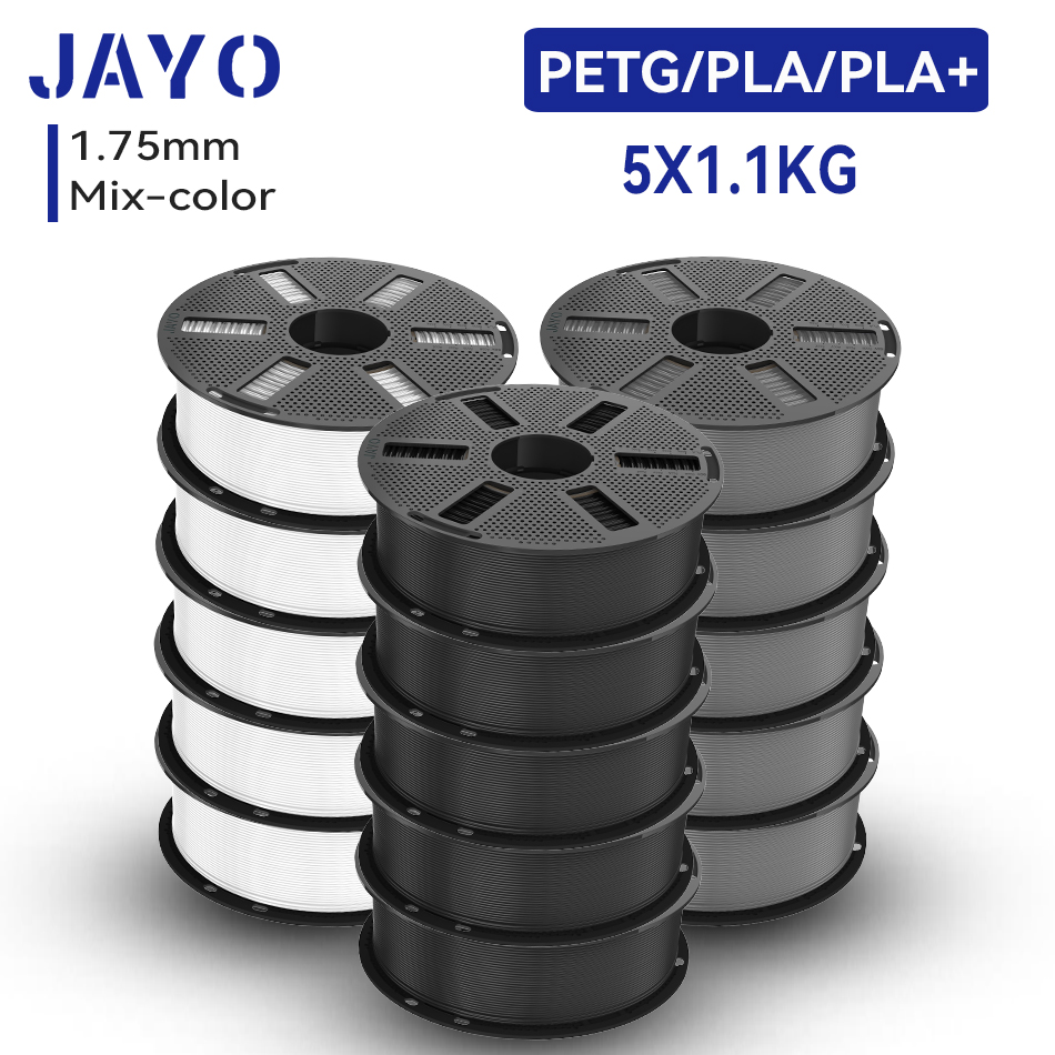 3D Printing Nylon - Filamento para Impresora 3D JAYO PETG/PLA/PLA