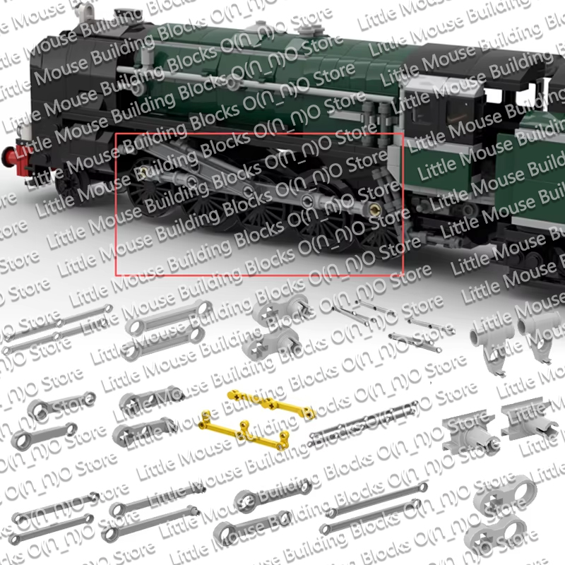 3D Printing Lego Bricks - QWERT Ruedas estándar para trenes de