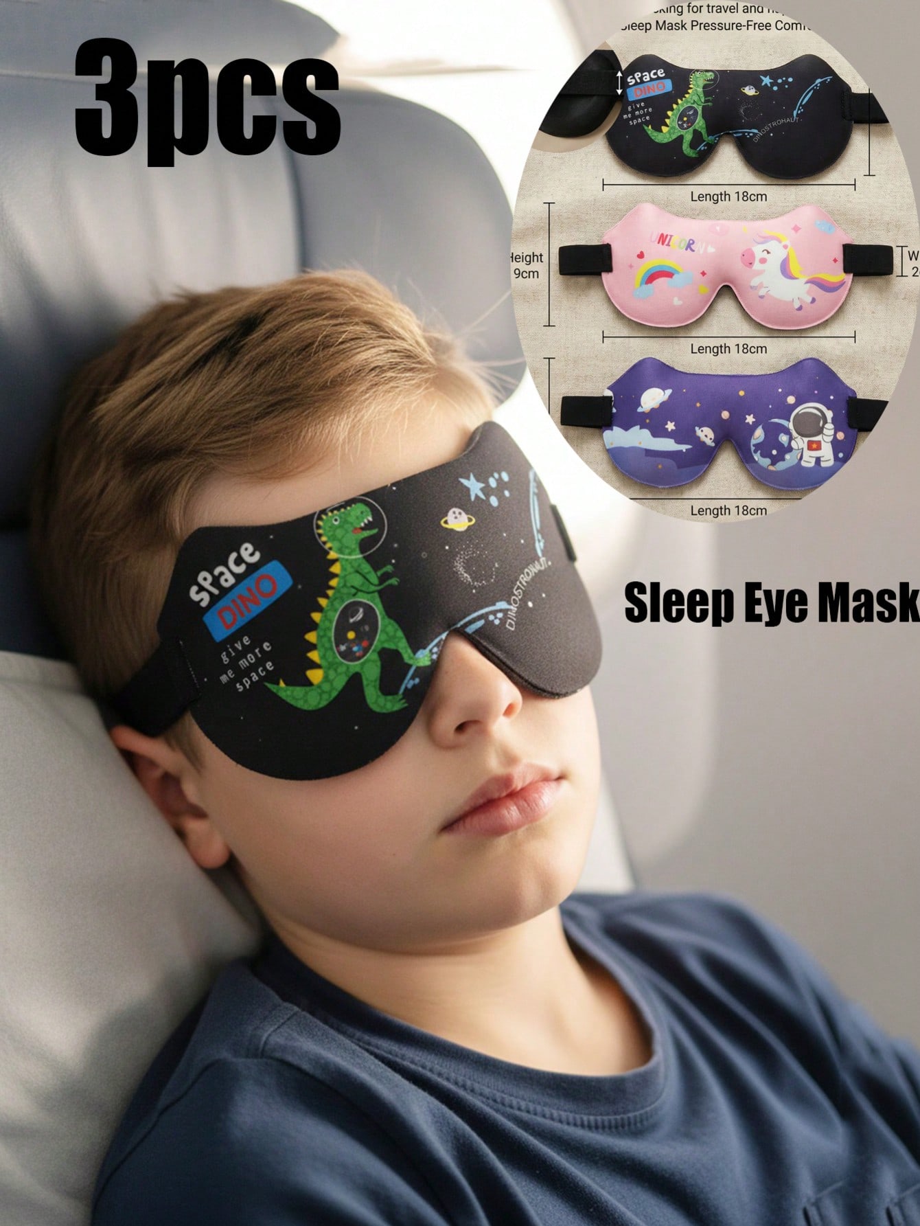 Antifaz 3D estéreo para dormir - 3D Printing Mask reseña y precio