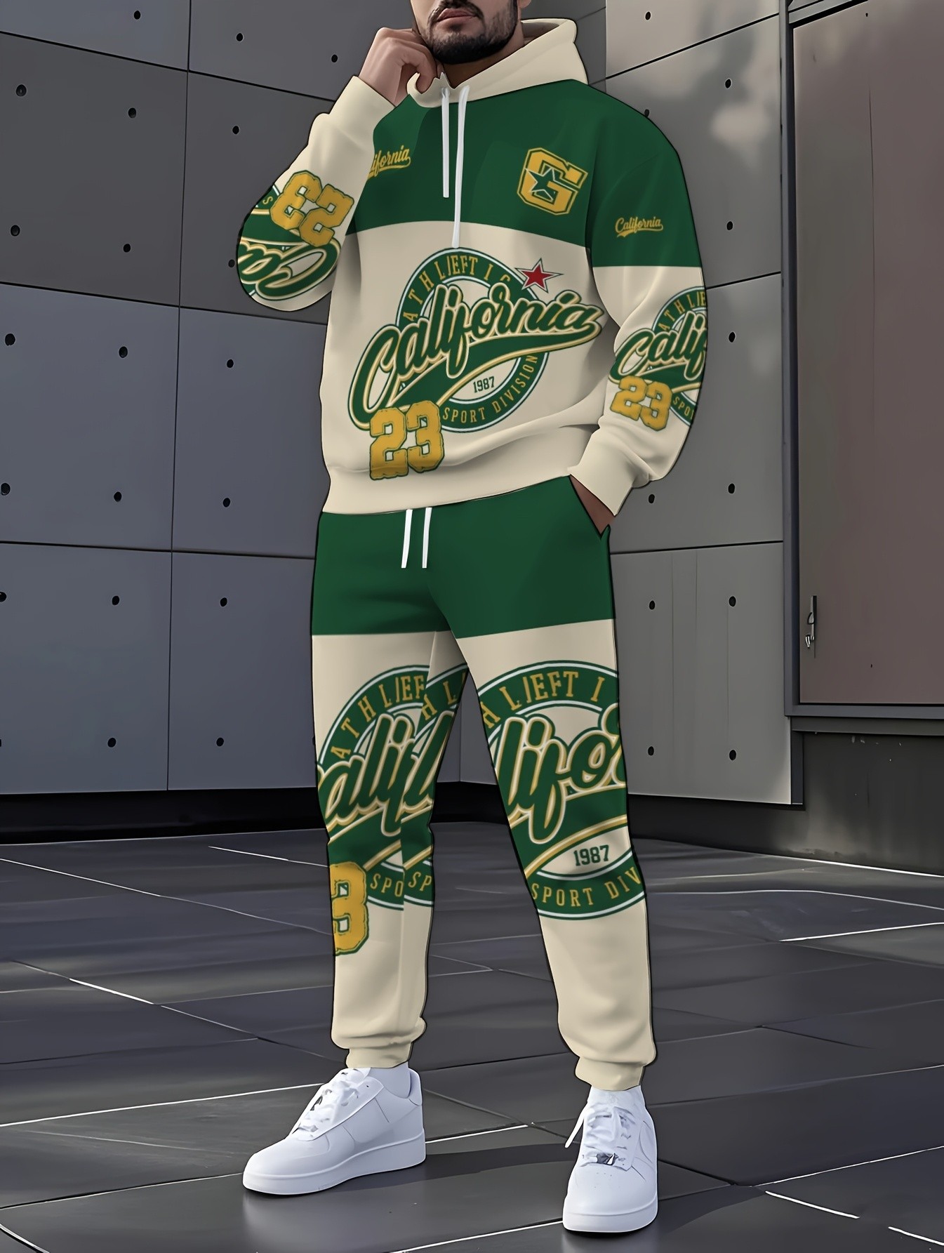 Conjunto de Sudadera con Capuc - 3D Printing Custom reseña y precio