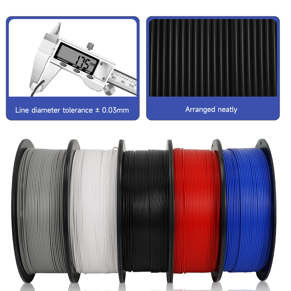 Filamento PLA de colores mezcl - 3D Printing Nylon reseña y precio